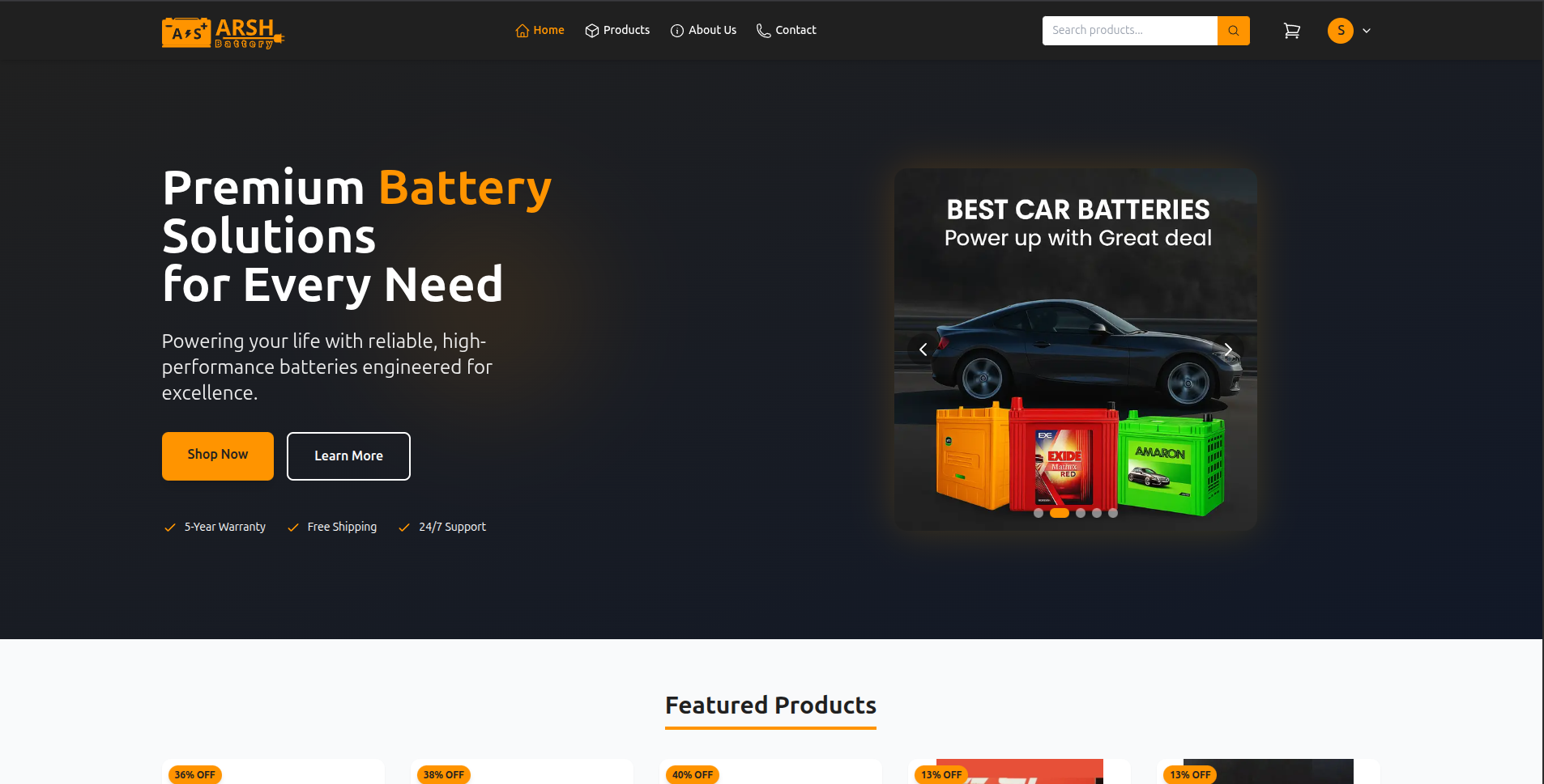 Arsh Battery